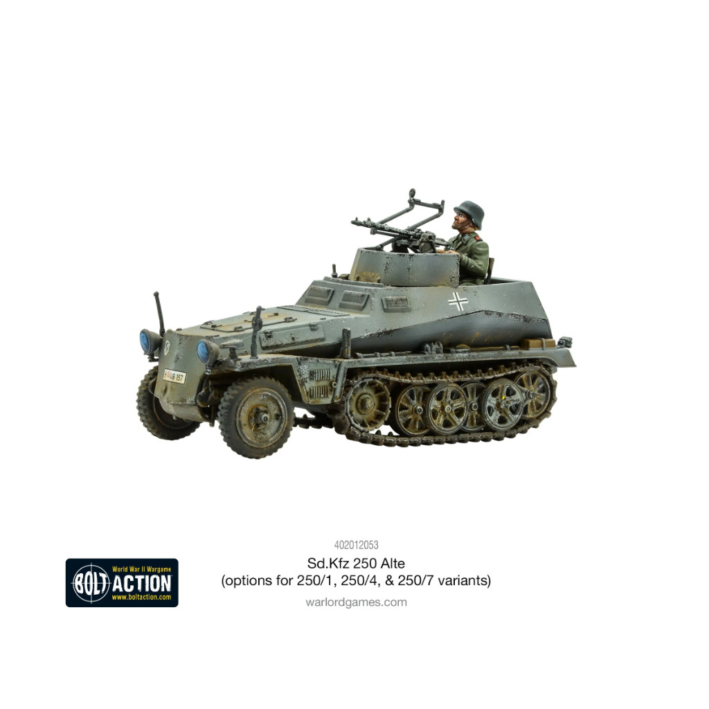 Bolt Action - German - Sd.Kfz 250 Alte (Options For 250/1, 250/4 & 250/7)