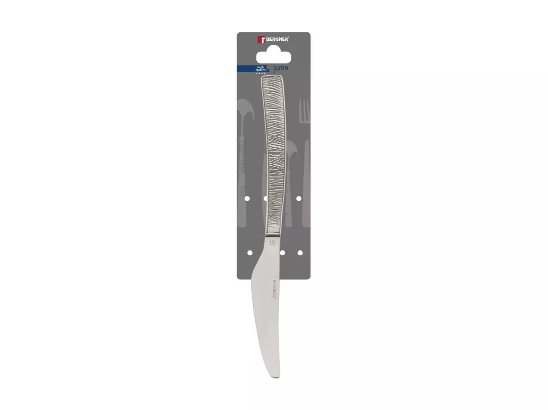 Coffret de 2 couteaux de table LYON inox Bergner
