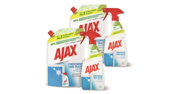 Ajax Glasreiniger Kombi Beutel 2x500ml