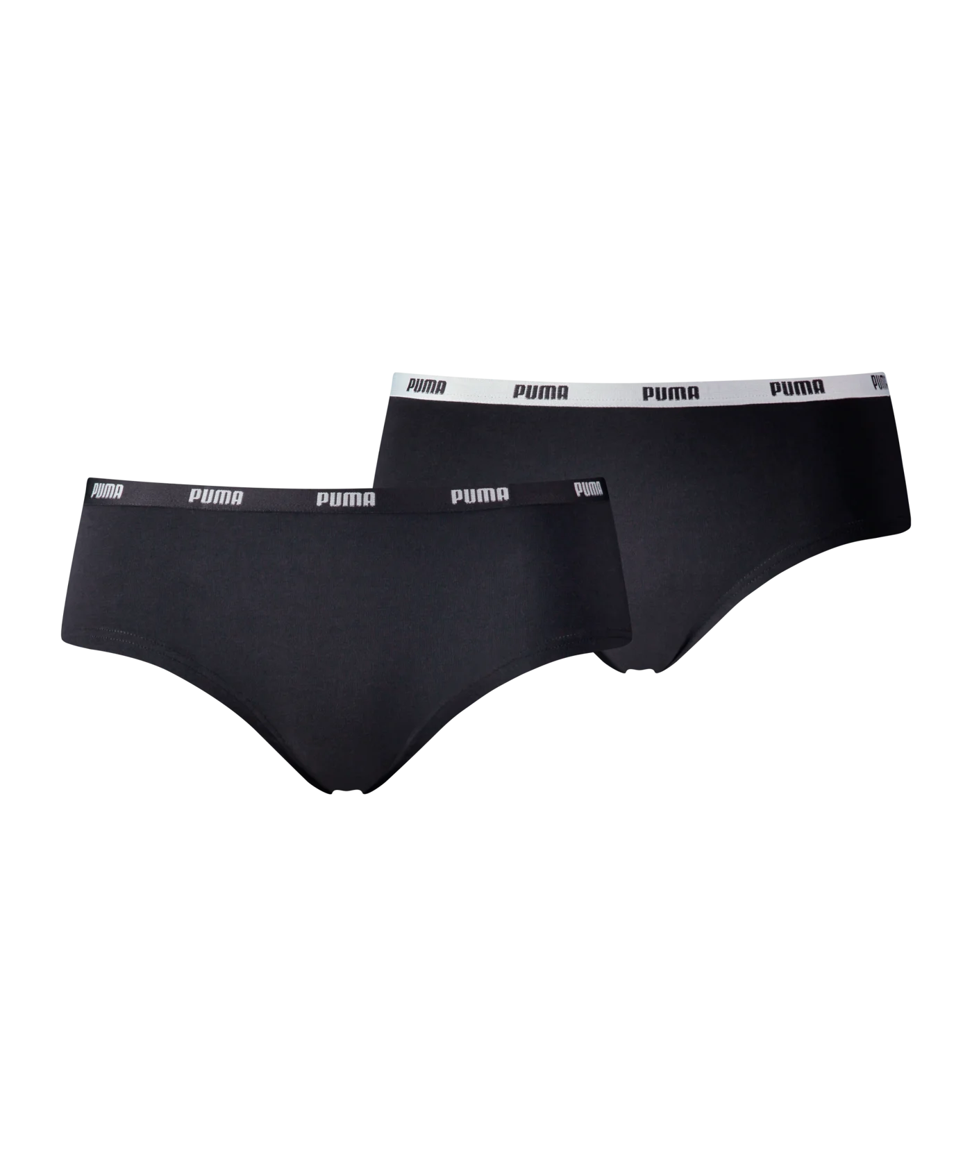 PUMA Iconic Hipster 2er Pack Damen Schwarz F200