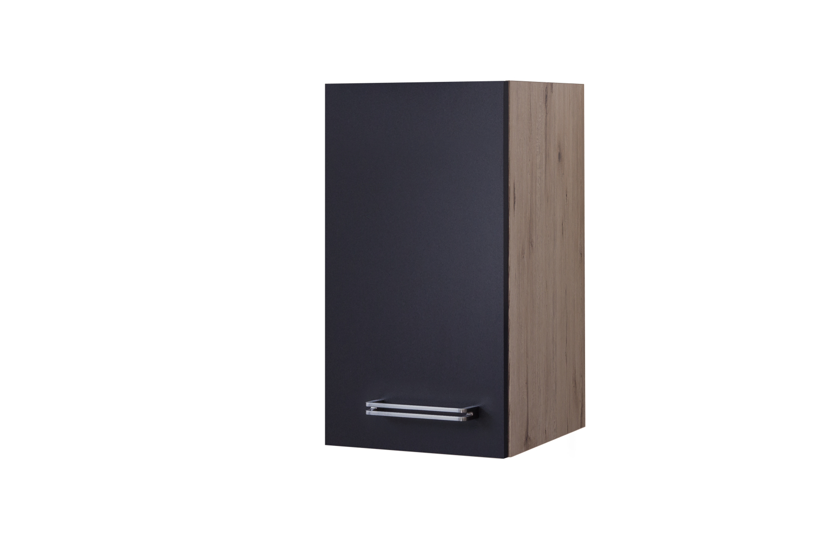 Oberschrank RISENTO - anthrazit - San Remo Eiche - 30 cm