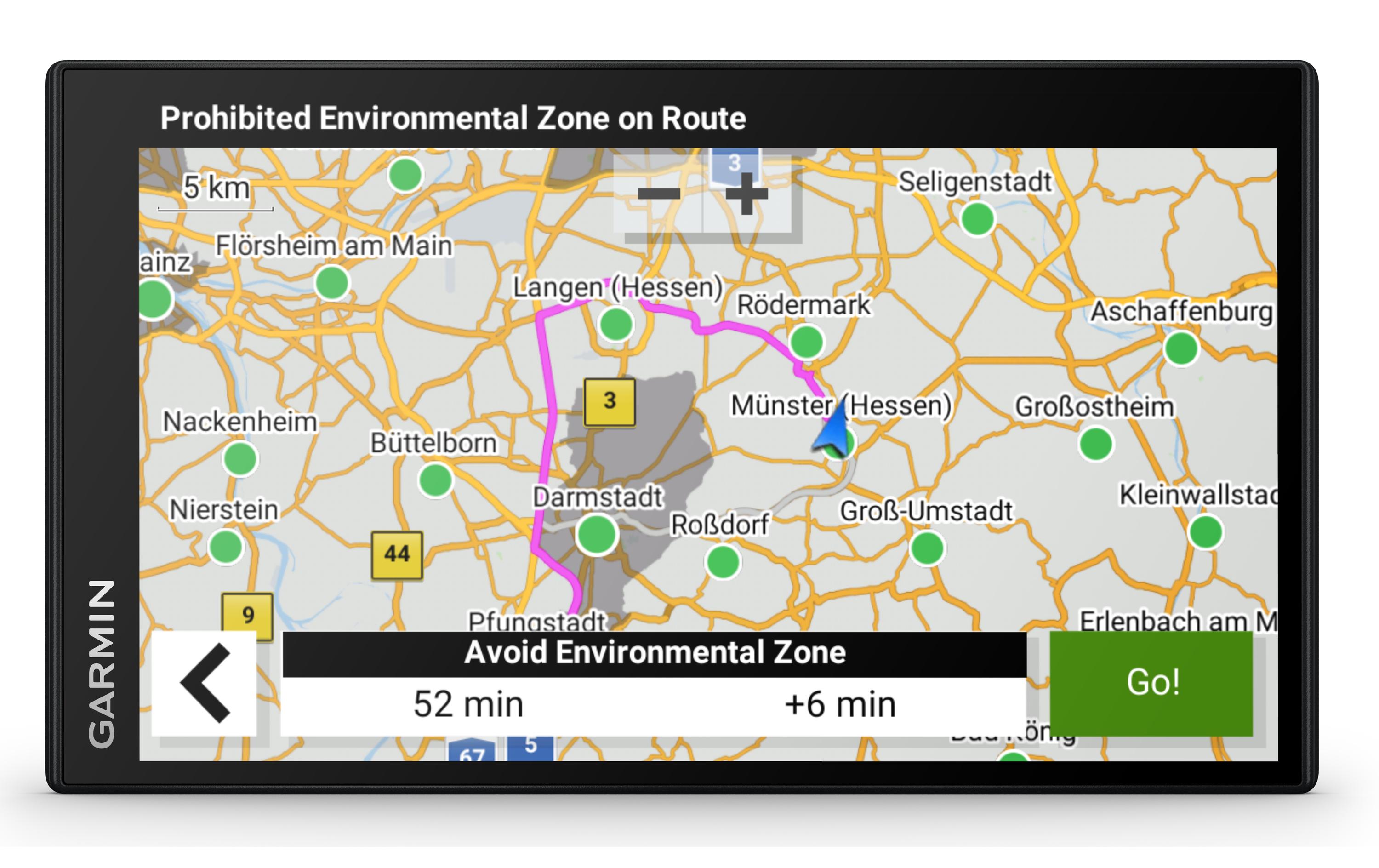 Navigationsgerät DriveSmart 76 EU MT-D, GPS<br>Smartes 7-Zoll-Navi mit Verkehrsinfos via Drive App