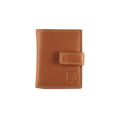 Porte-cartes super compact Dakota - cognac - label M