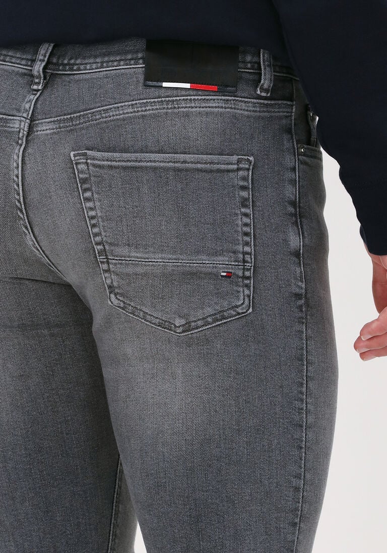 TOMMY HILFIGER grijze tommy hilfiger slim fit jeans xtr slim layton pstr bass grey