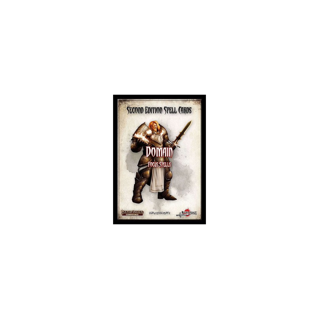 Pathfinder Second Edition - Domain Spell Card Set