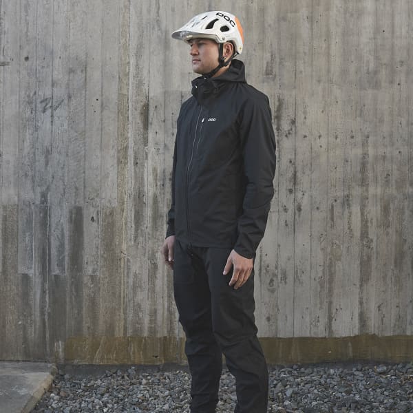Veste vélo POC M'S MOTION RAIN JKT URANIUM BLACK