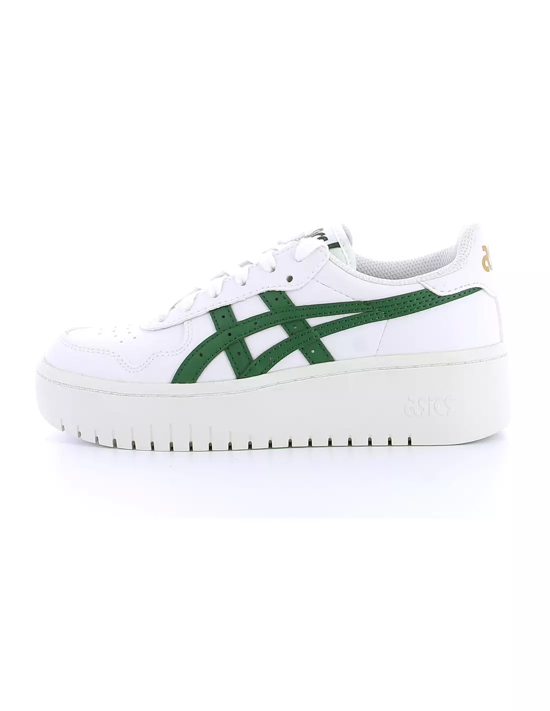 ASICS JAPAN S PF - Baskets WHITE/SHAMROCKGREEN