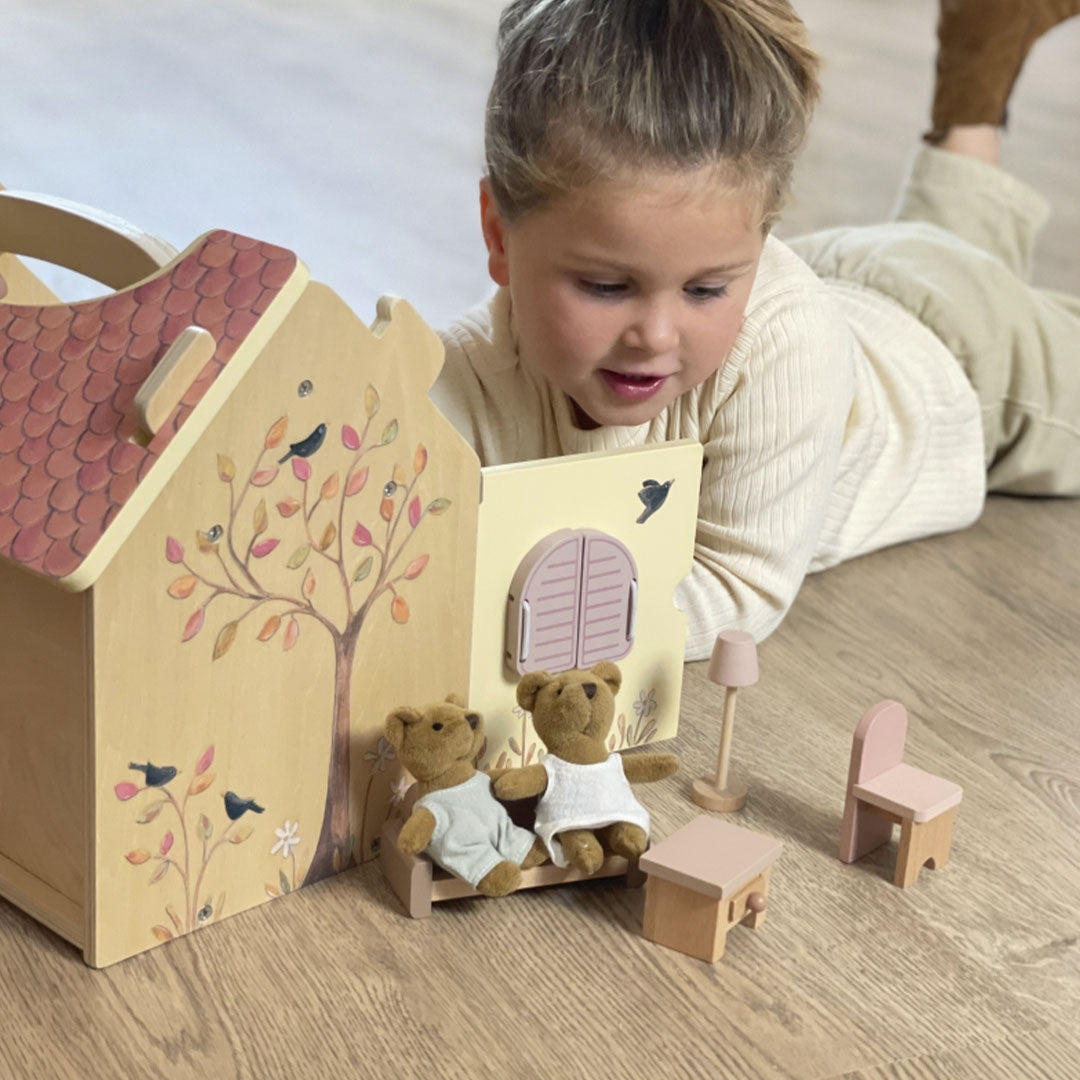 Egmont toys poppenhuis gemeubileerd