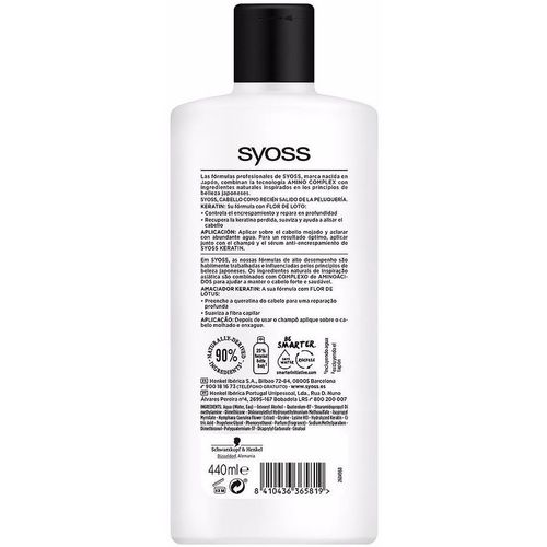 Syoss - Keratin Acondicionador Cabello Encrespado Y Seco