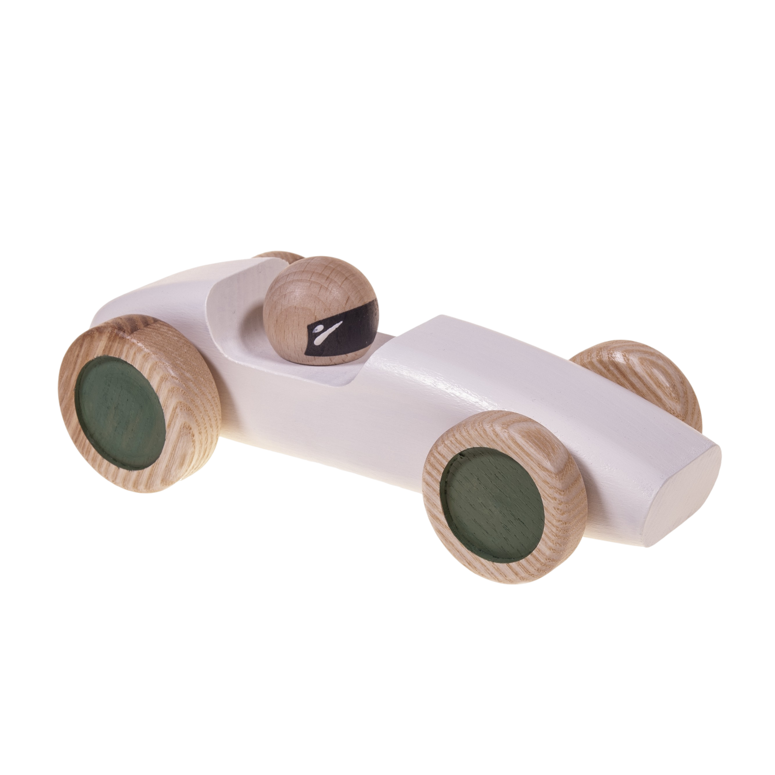 Kult Racer Rennauto Elfenbein