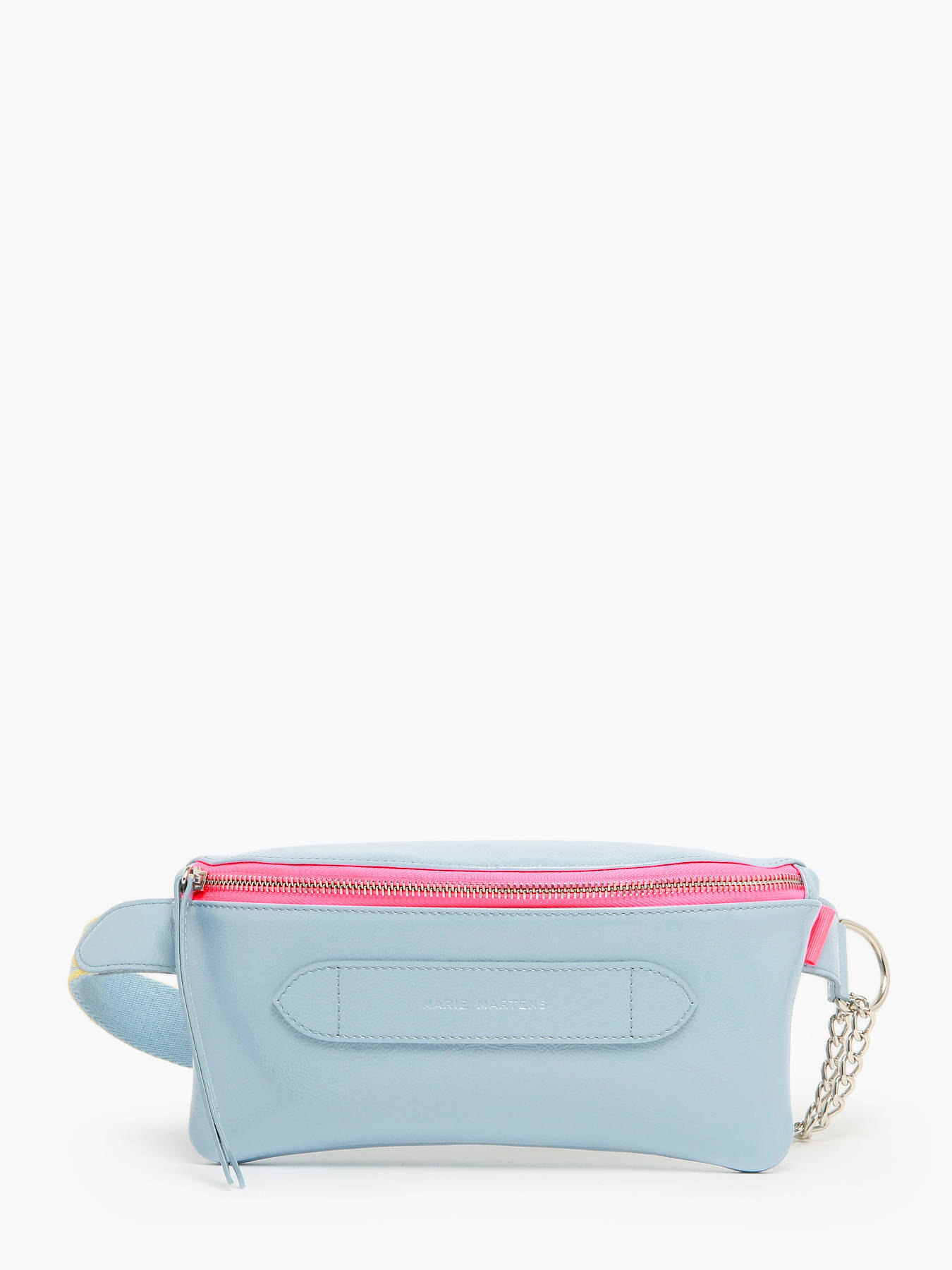 Sac ceinture Coachella cuir vernis froiss MARIE MARTENS