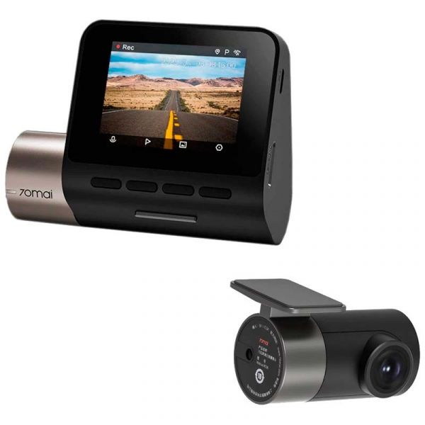 Xiaomi 70Mai Kit A500s Dash Cam Pro Plus  GPS   Câmara Traseira 70mai RC06 Câmara para Carro