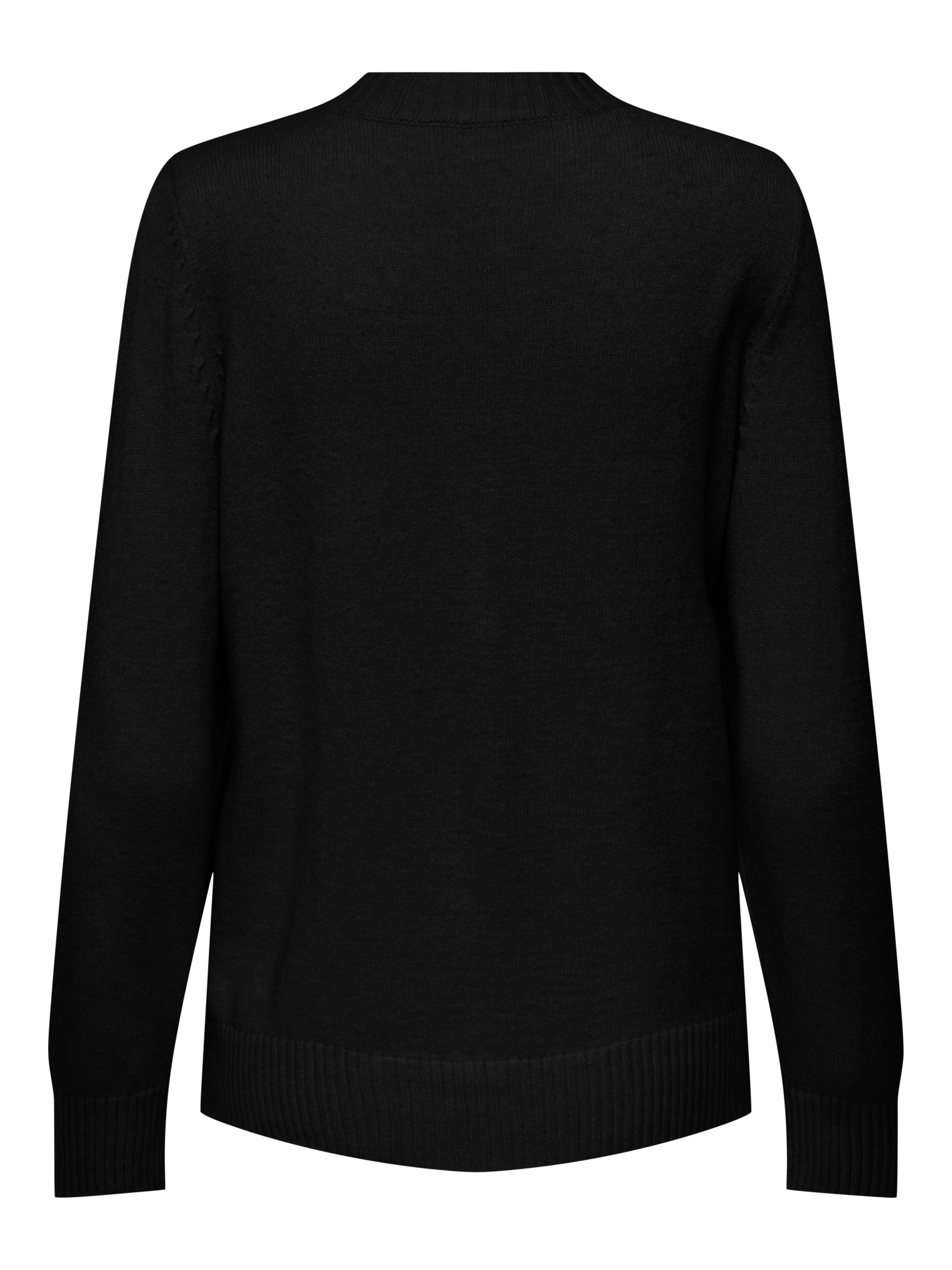 OLMCAPUCINE Strickpullover Black