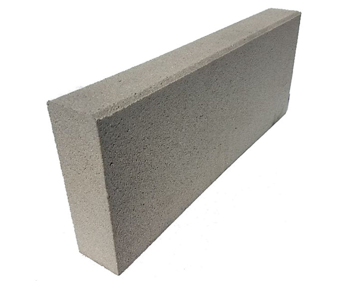 Bordure droite ton pierre 50 x 20 cm, ép.65 mm