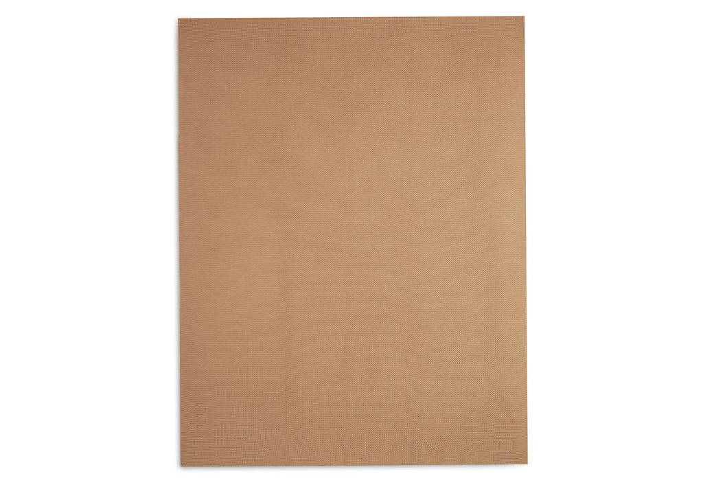 baby ledikantdeken 100x150cm Basic Knit Biscuit