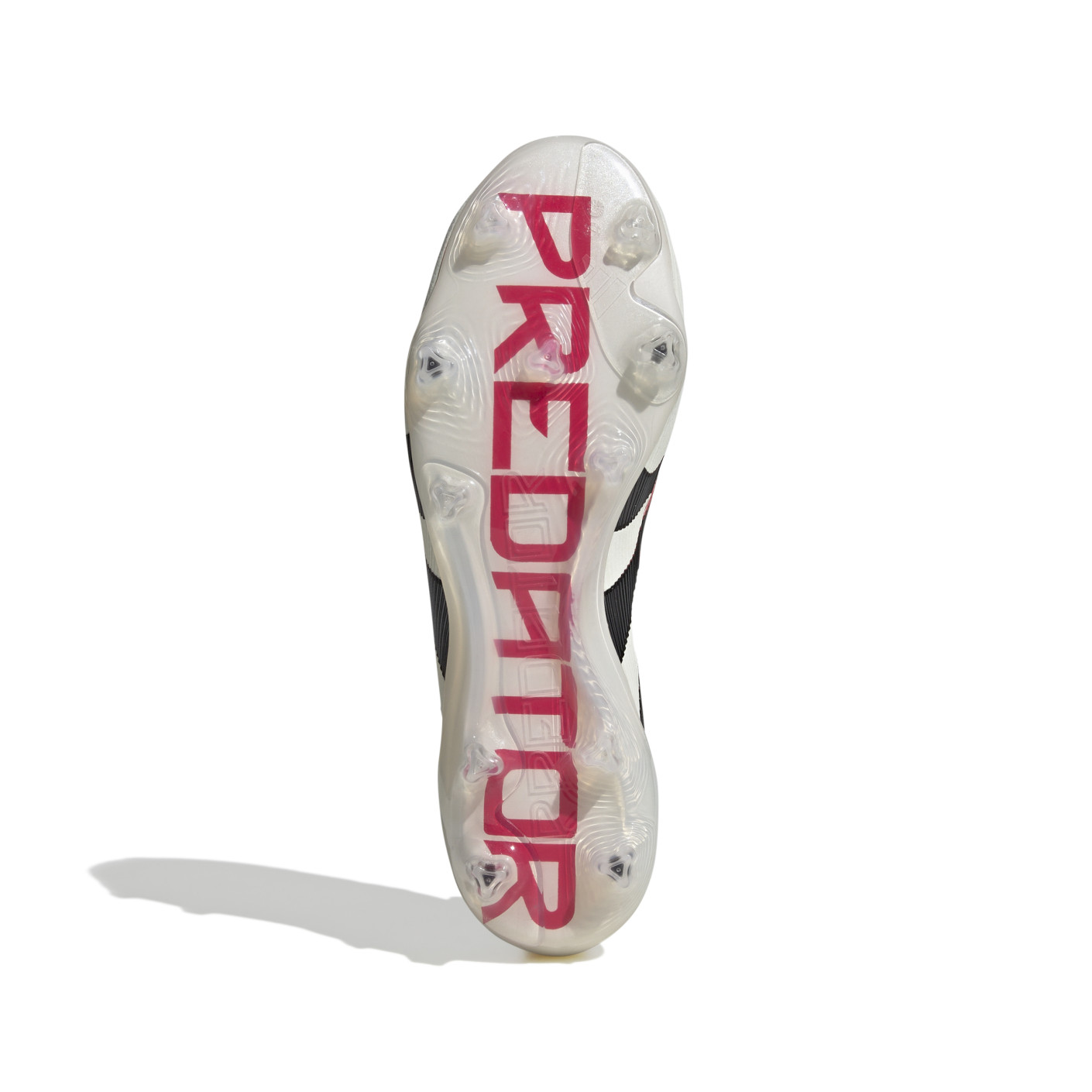 Adidas Predator Elite Veterloze Gras Voetbalschoenen (FG) Wit Zwart Rood