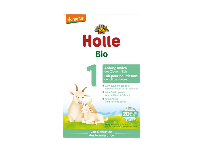 HOLLE Anfangsmilch 1 Bio Ziegenmilch 400 g Anfangsmilch aus Ziegenmilch