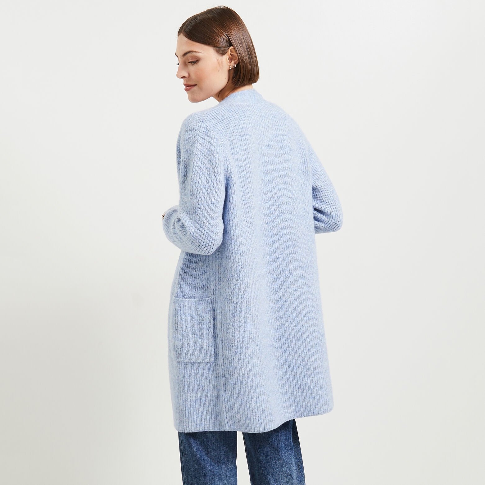 Gilet long femme