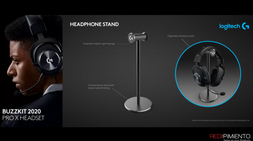 Logitech - PRO X Gaming Headset + HEADSET Stand Bundle