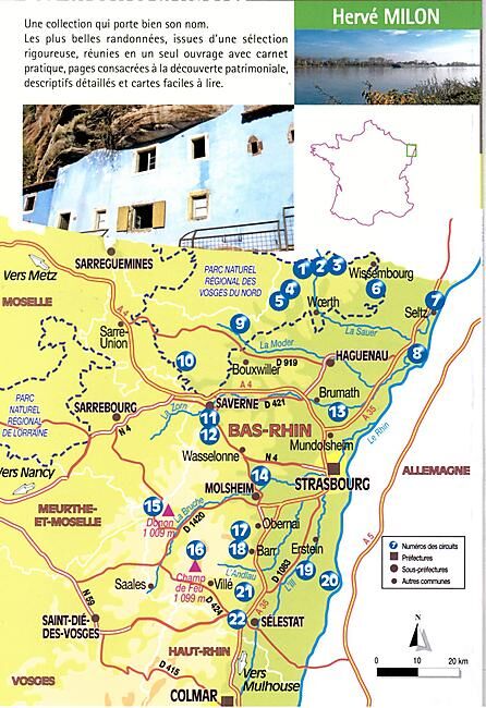 CHAMINA - BAS RHIN 22 BALADES