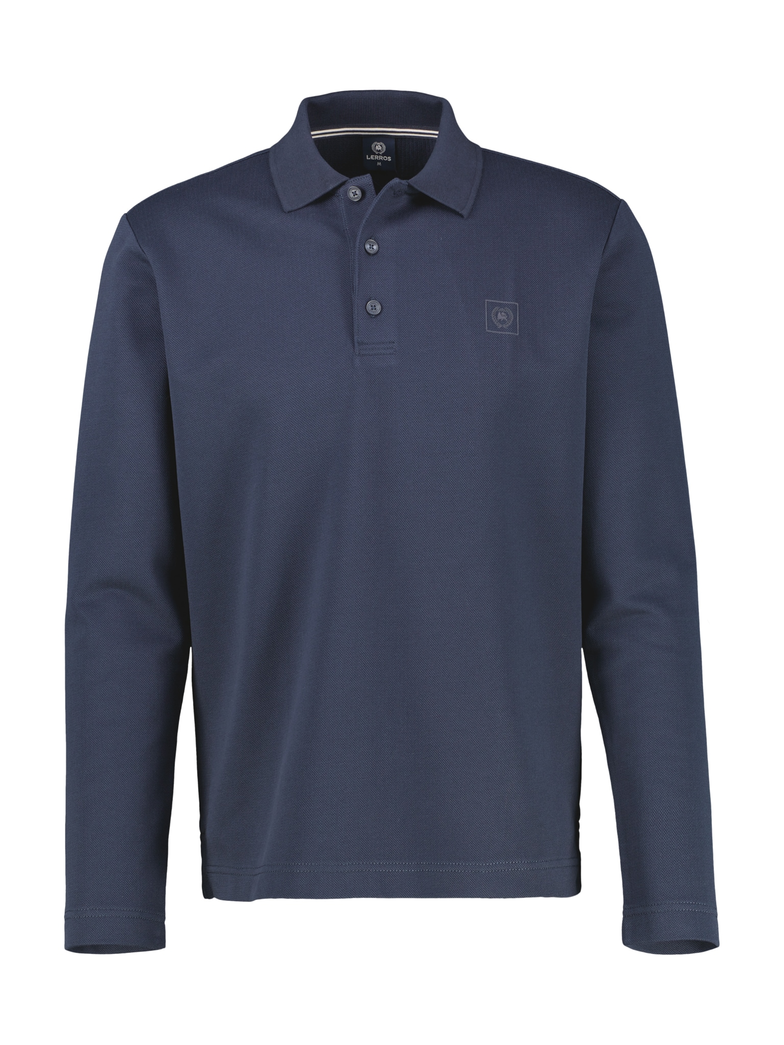 LERROS Langarmshirt , mit Polo-Kragen