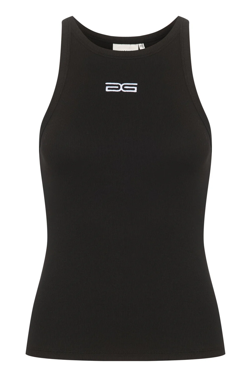 GESTUZ  DrewGZ sl logo tanktop - sort