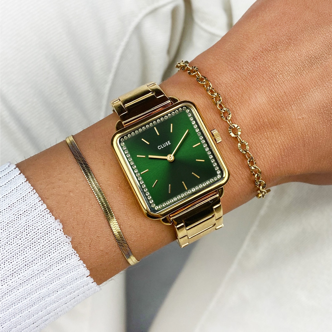 Cluse La Tétragone Gold / Green