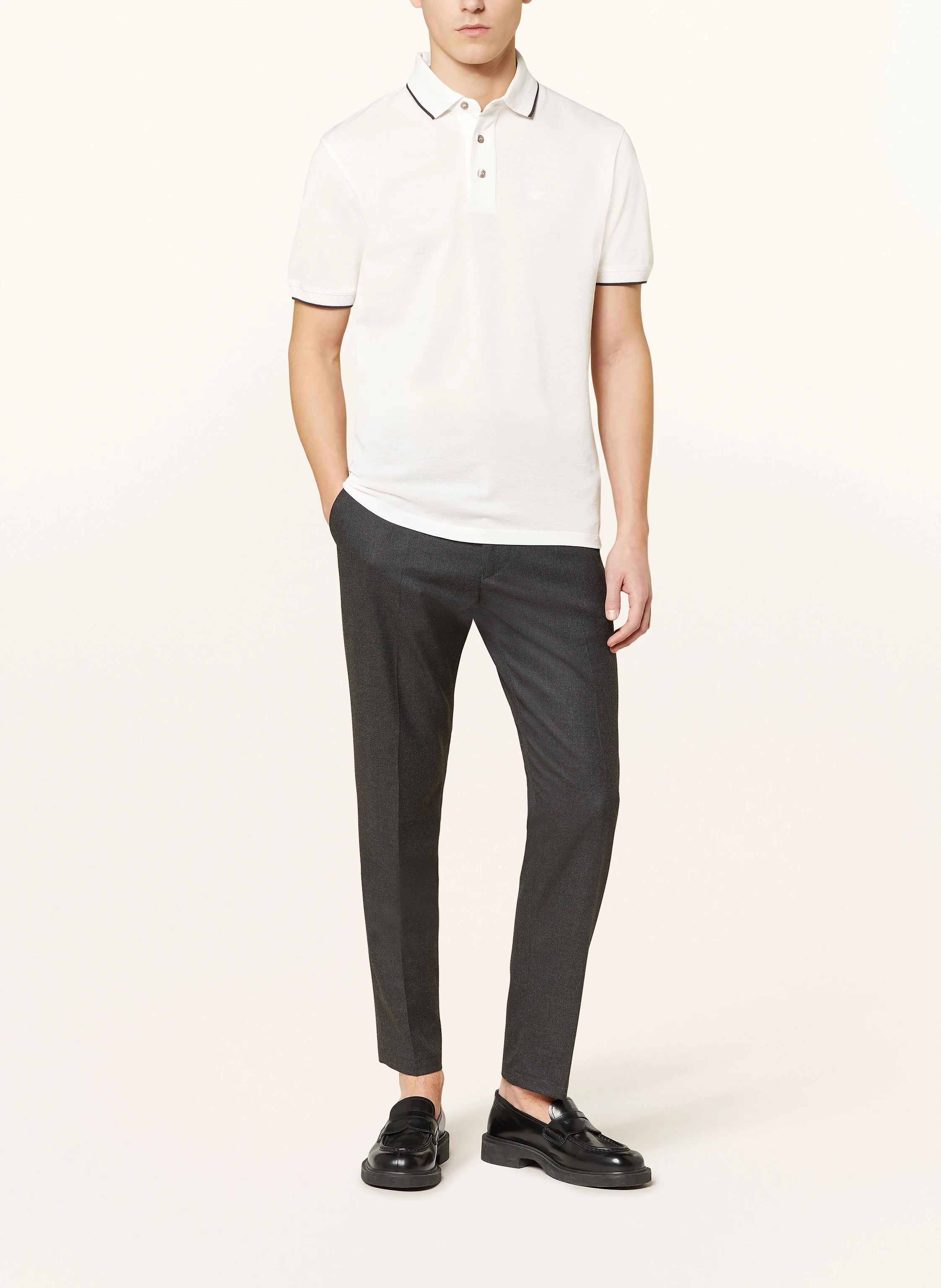 EMPORIO ARMANI Piqué-Poloshirt
