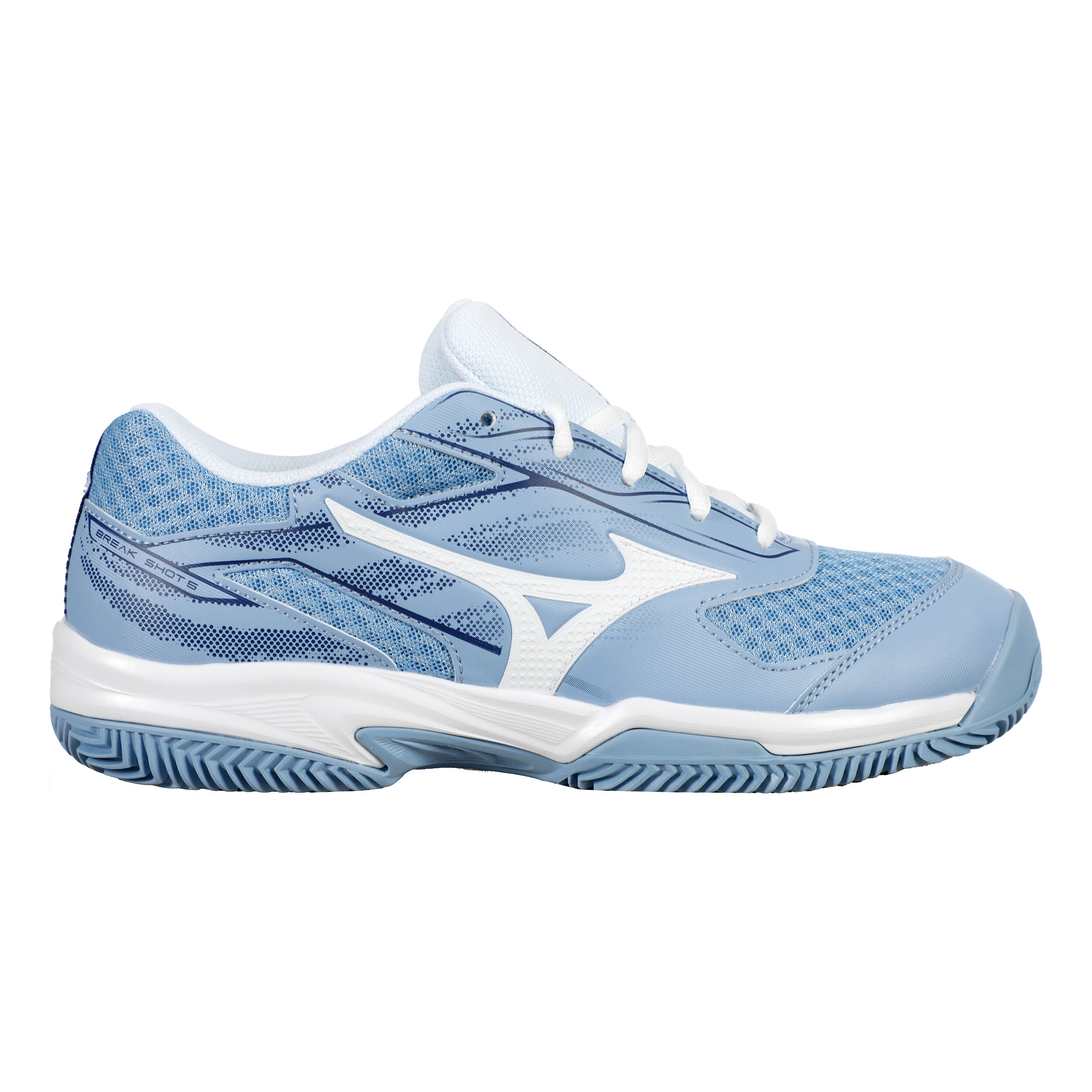 Mizuno Break Shot 5 Chaussure Terre Battue Femmes - Bleu , Blanc
