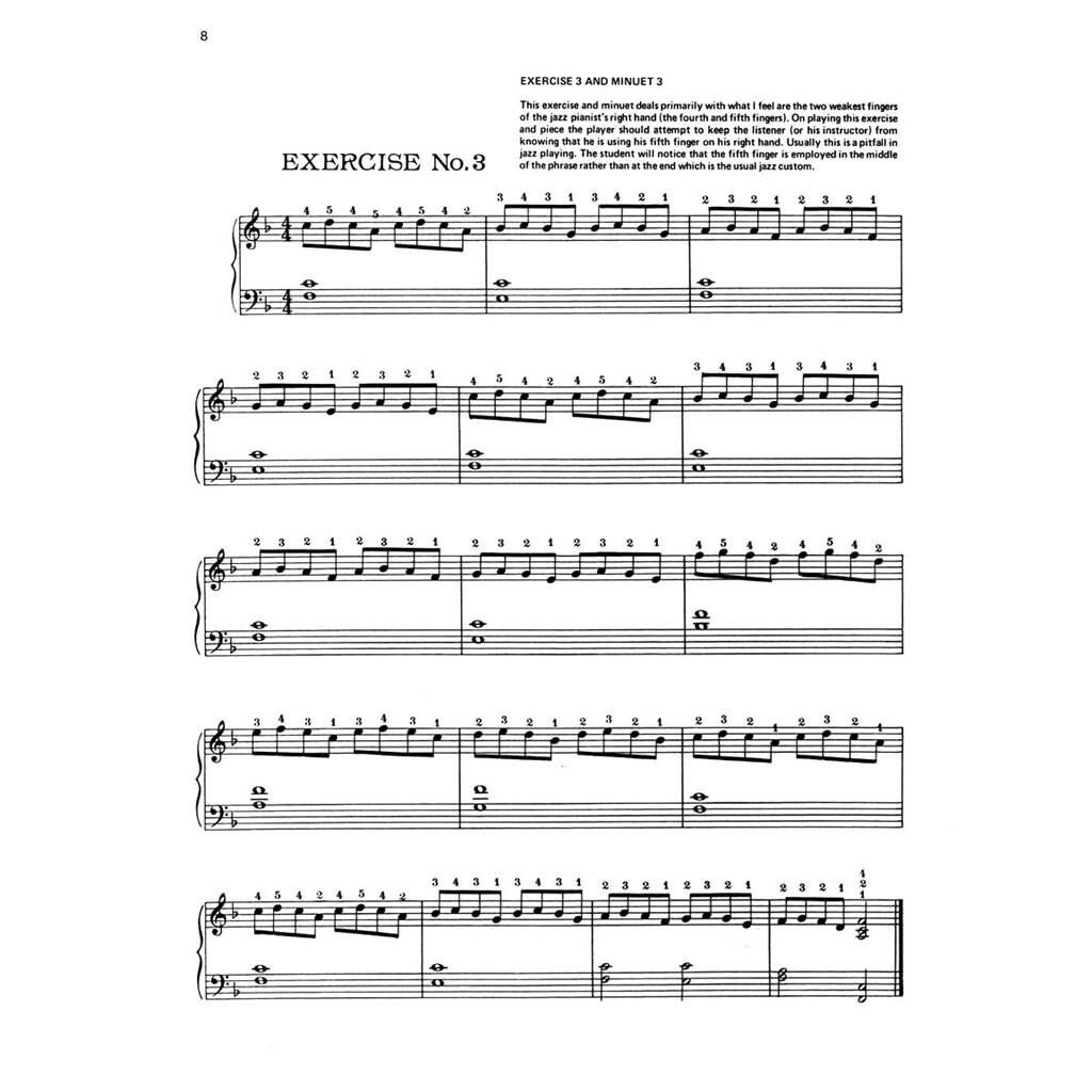 Hal Leonard Jazz Exercises, Minuets, Etudes & Pieces door Oscar Peterson - 2nd edition