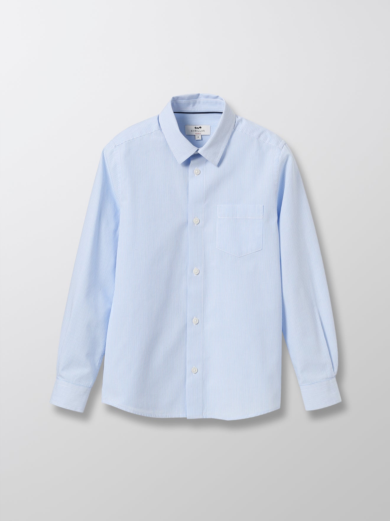 Chemise rayée garçon