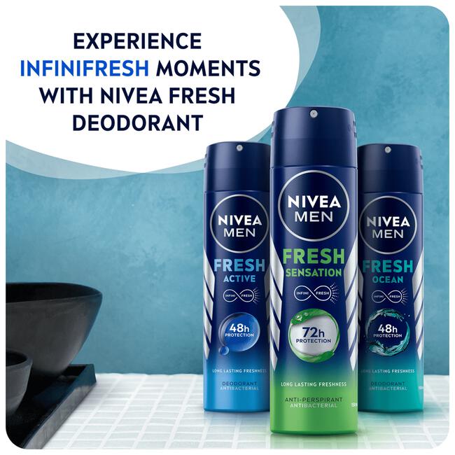NIVEA MEN Fresh Sensation Deodorant Spray 150 ML