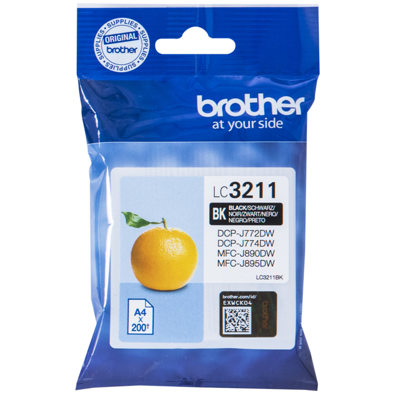 Brother LC-3211BK Tintenpatrone, schwarz