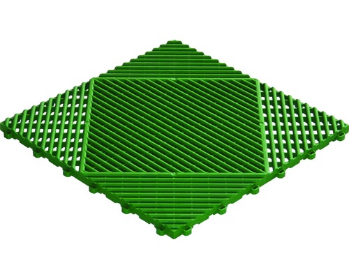Florco Classic kunststof kliktegel, 40x40 cm, groen