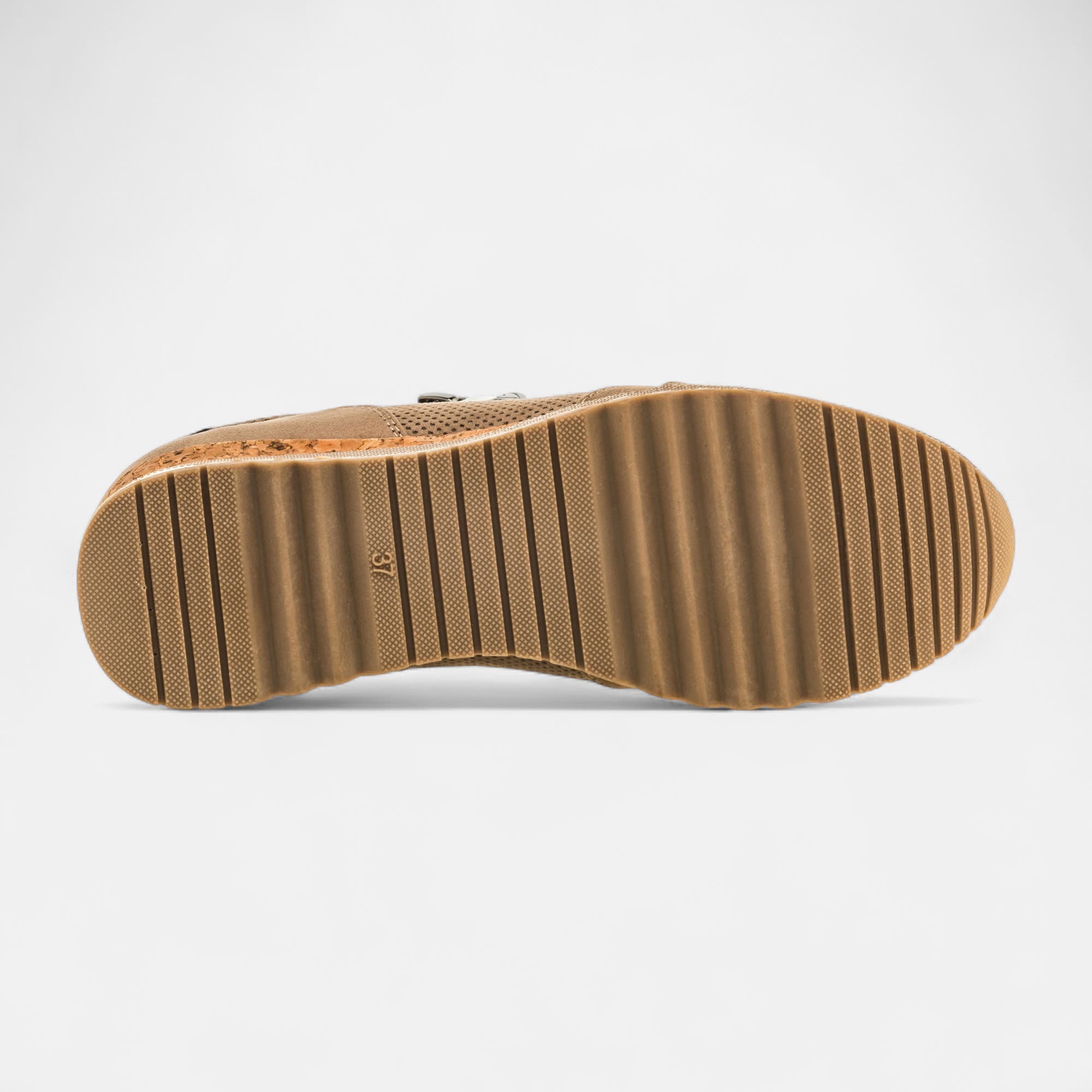 Baskets basses Femme taupe
