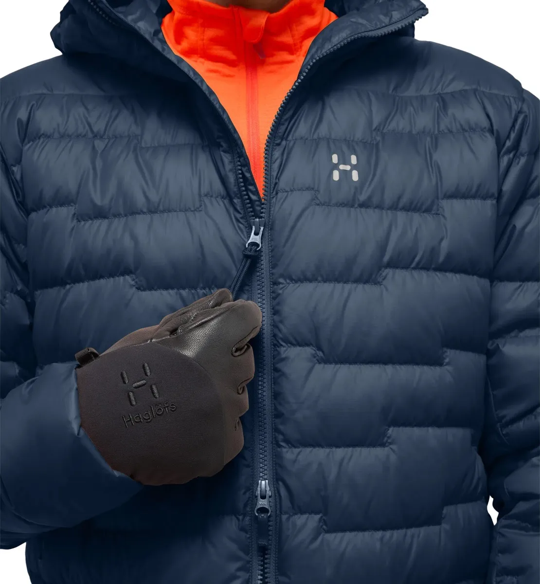 Haglöfs Roc Flash Down Hood Men Tarn Blue