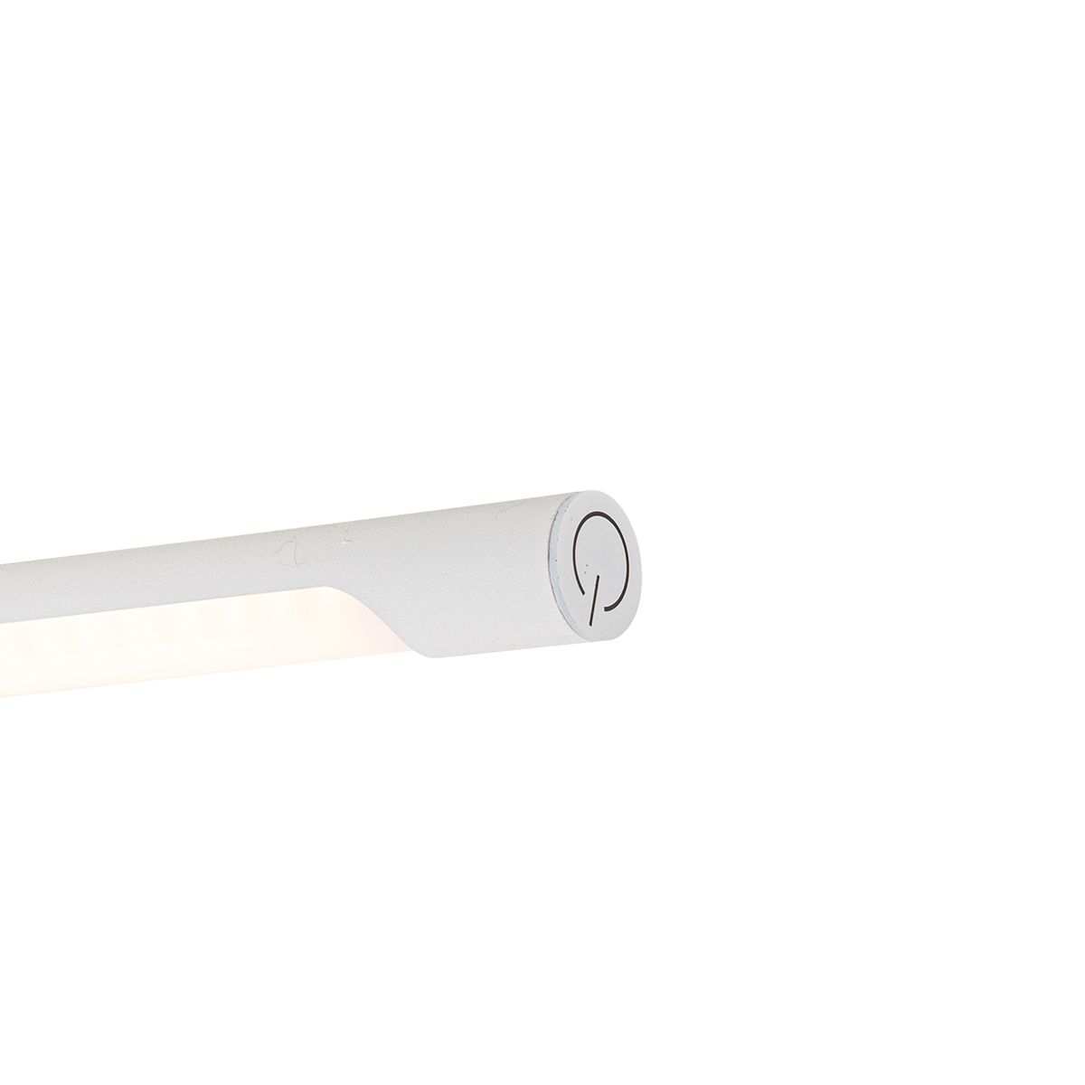 Klem bureaulamp wit incl. LED met touch dimmer - Lionard