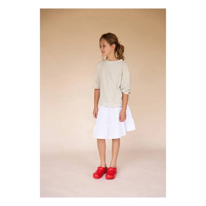 Longlivethequeen Jupe Volants | Blanc