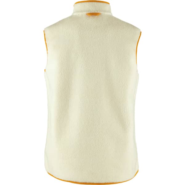 Veste polaire randonnée FJALLRAVEN VARDAG PILE FLEECE VEST W CHALK WHITE