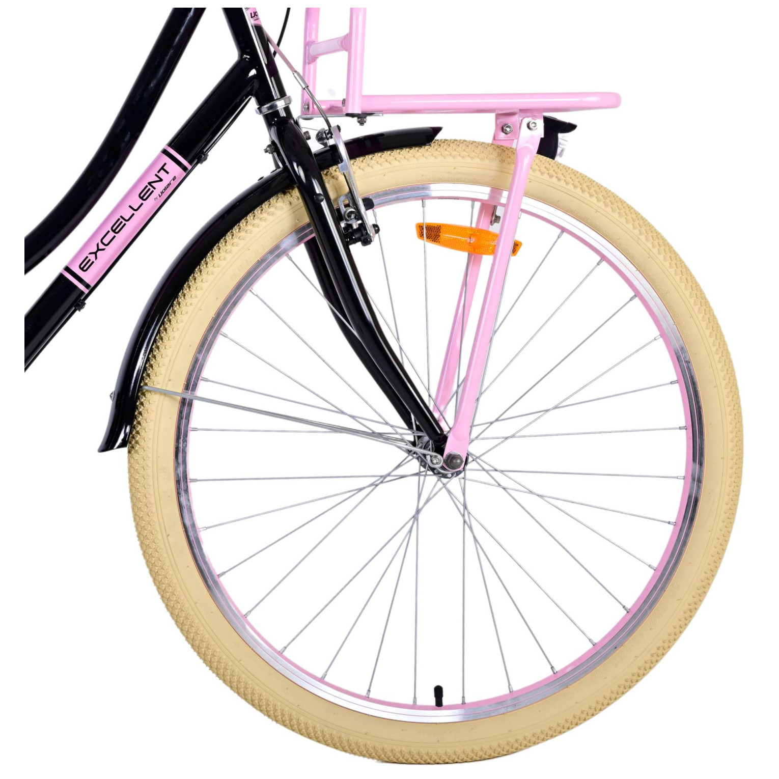 Volare Excellent Fiets - 26 inch - Zwart - Shimano Nexus