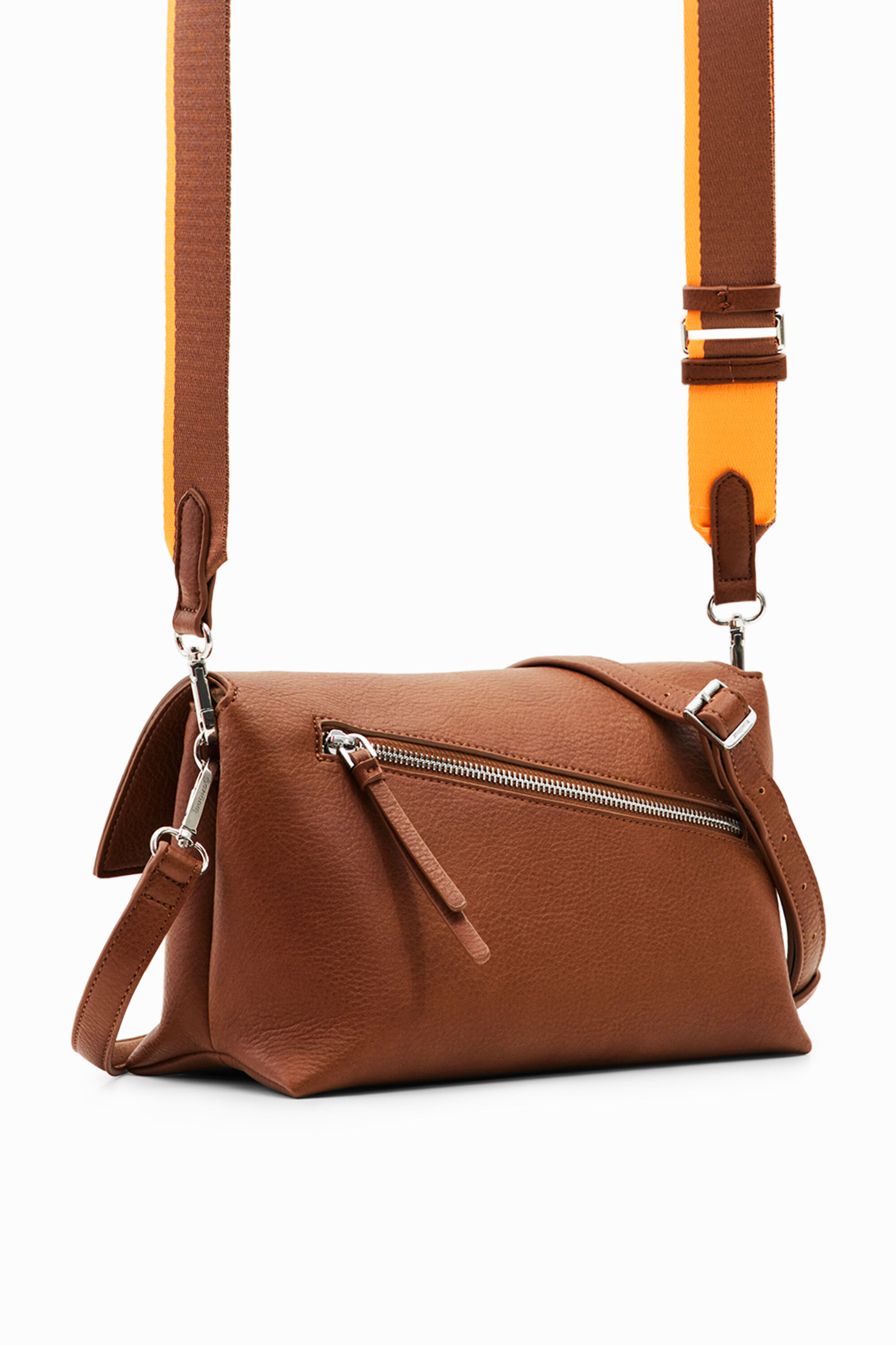 Sac à bandoulière moyen demi-logo