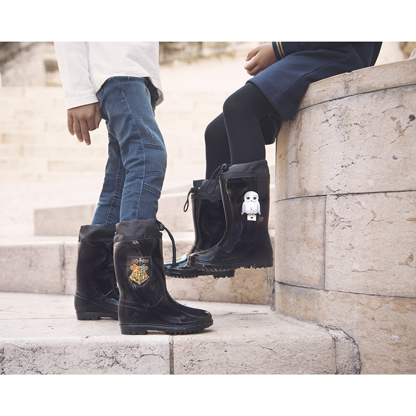 Bottes de pluie print Hedwige Warner pour fille
