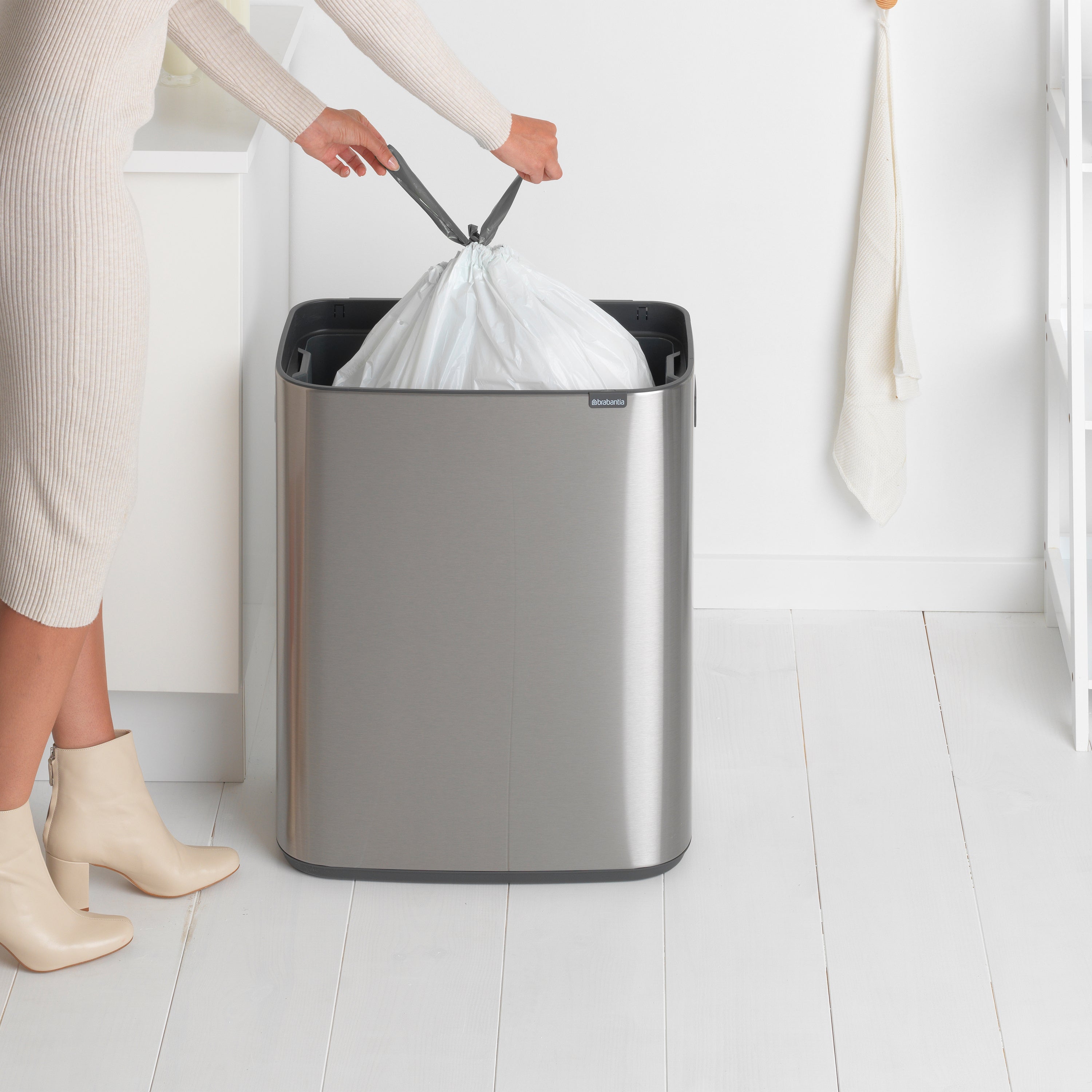 Brabantia Bo Touch Bin 60 Liter Vingerafdrukvrij