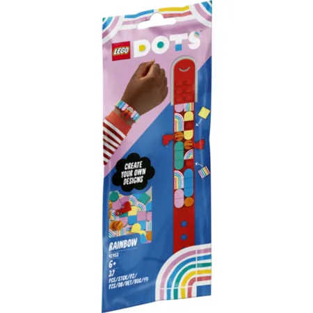 LEGO® DOTS 41953 Regenbogen Armband mit Anhängern