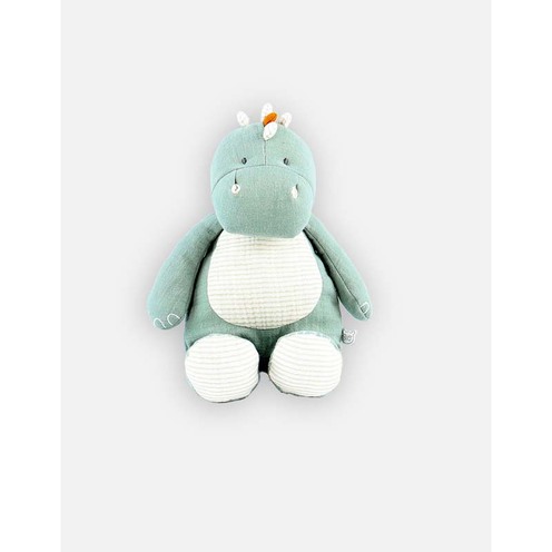Stegi dino peluche small mousseline bio - NOUKIE 'S