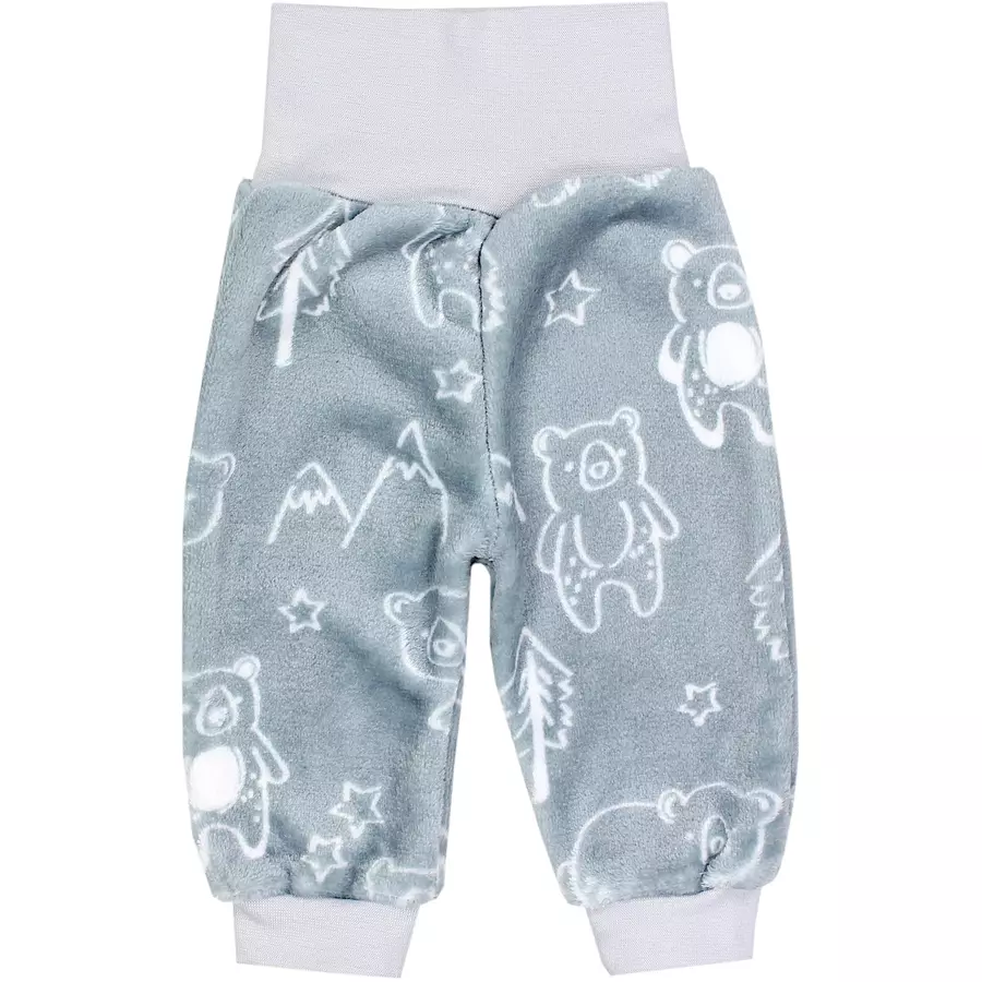 TupTam Baby Unisex Fleece Hose Babyhose Jogginghose Winter Warm blaubraun
