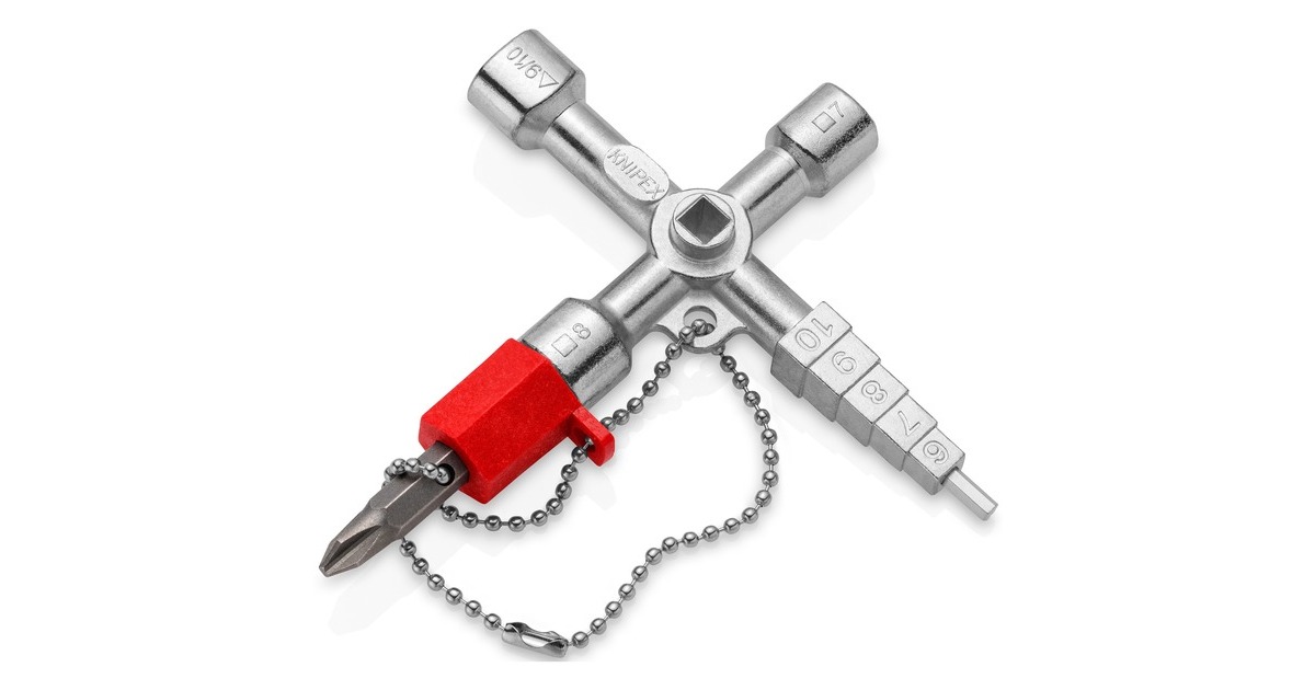 KNIPEXProfi-Key 001104 dopsleutel