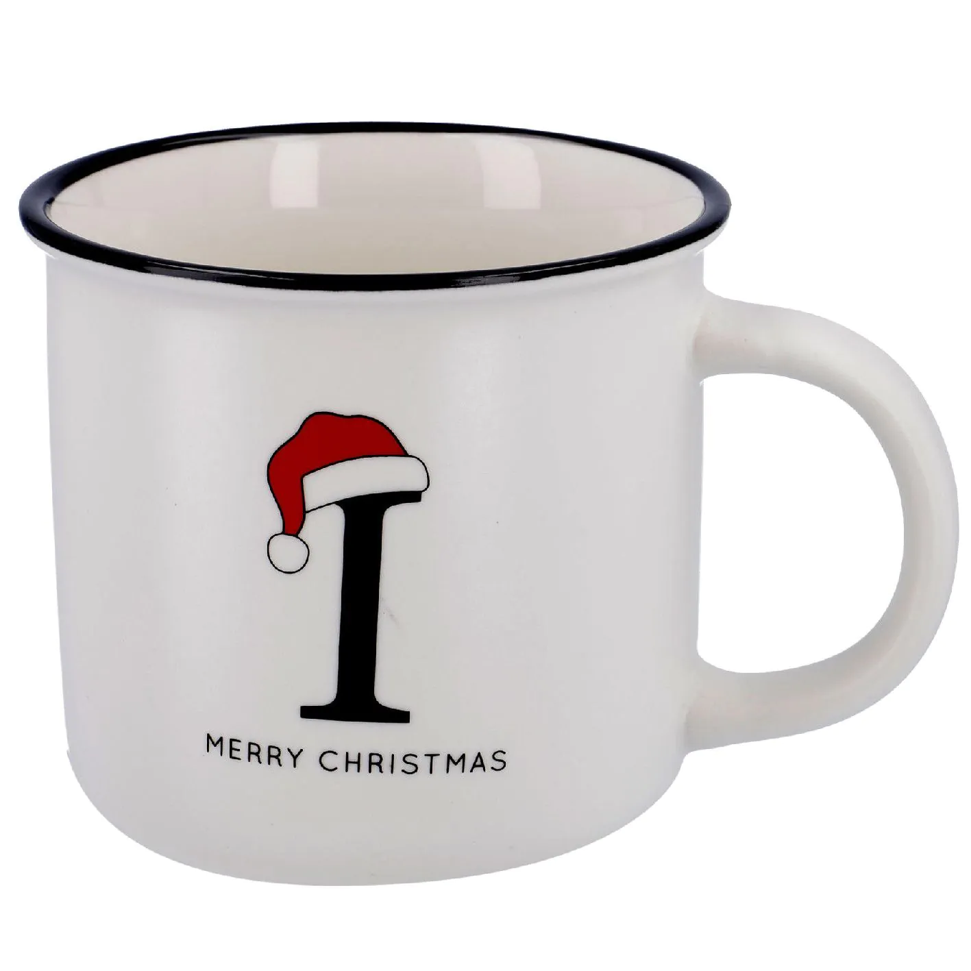 Becher Buchstabe mit Mütze, I, 380 ml