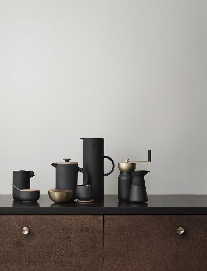 Stelton EM77 termokande 1 l, soft black Soft black