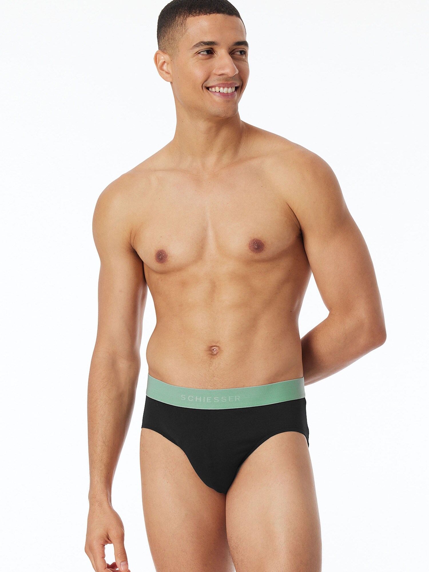 Schiesser Herren Rioslip 95/5 Organic Cotton 3er Pack